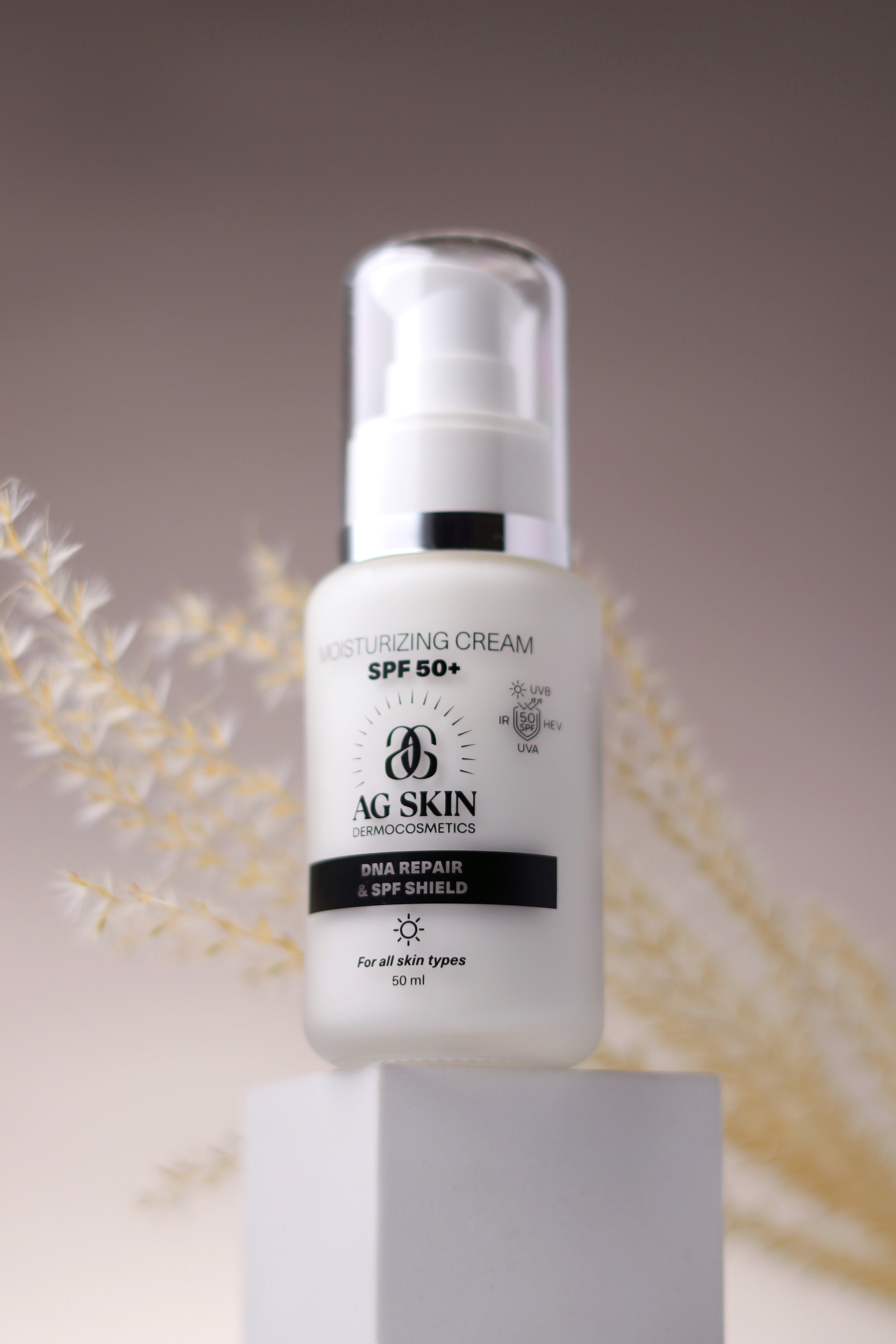 AG SKIN - MOISTURISING CREAM SPF 50+