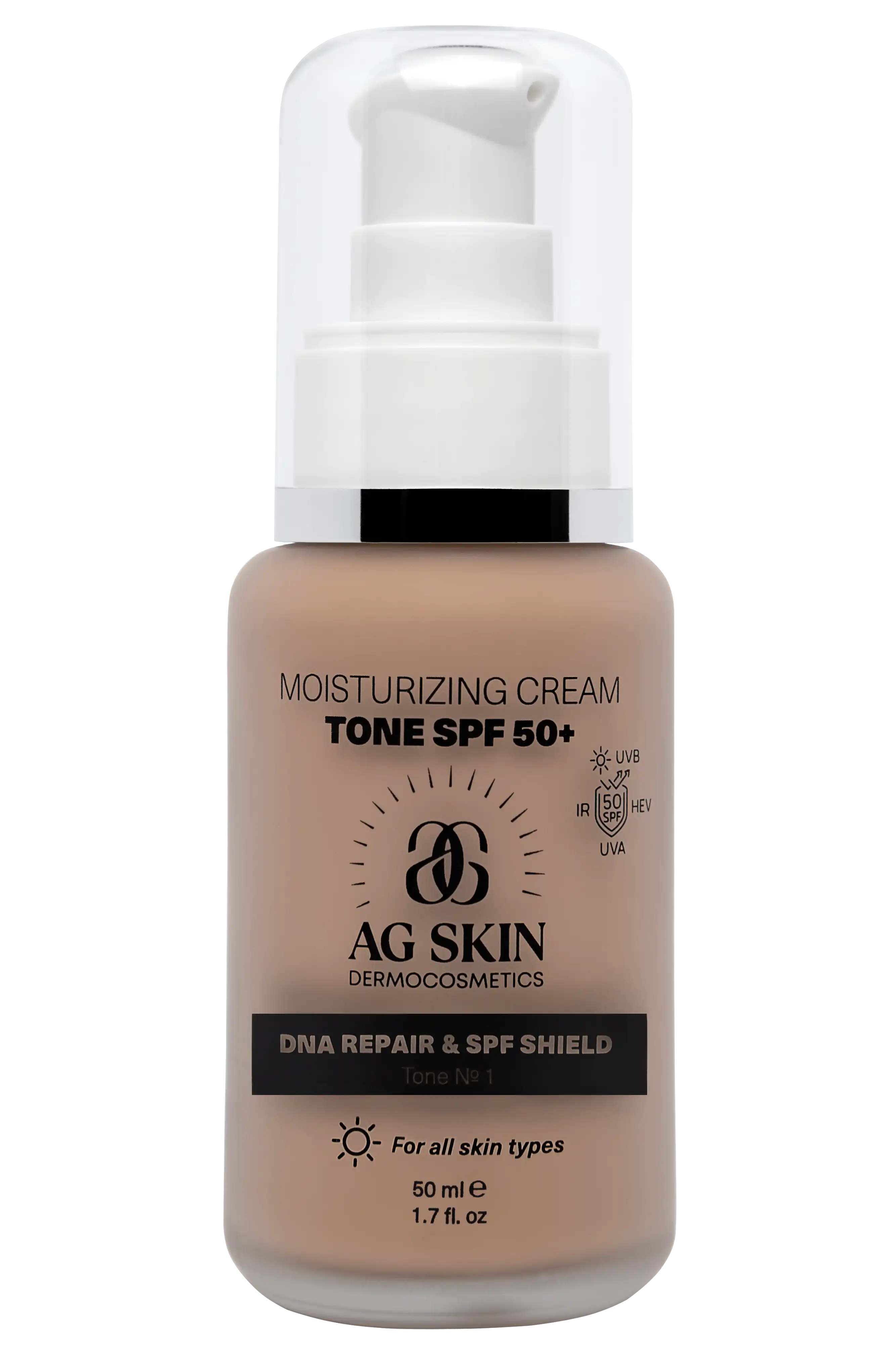 Moisturising Cream Tone 1 SPF 50+