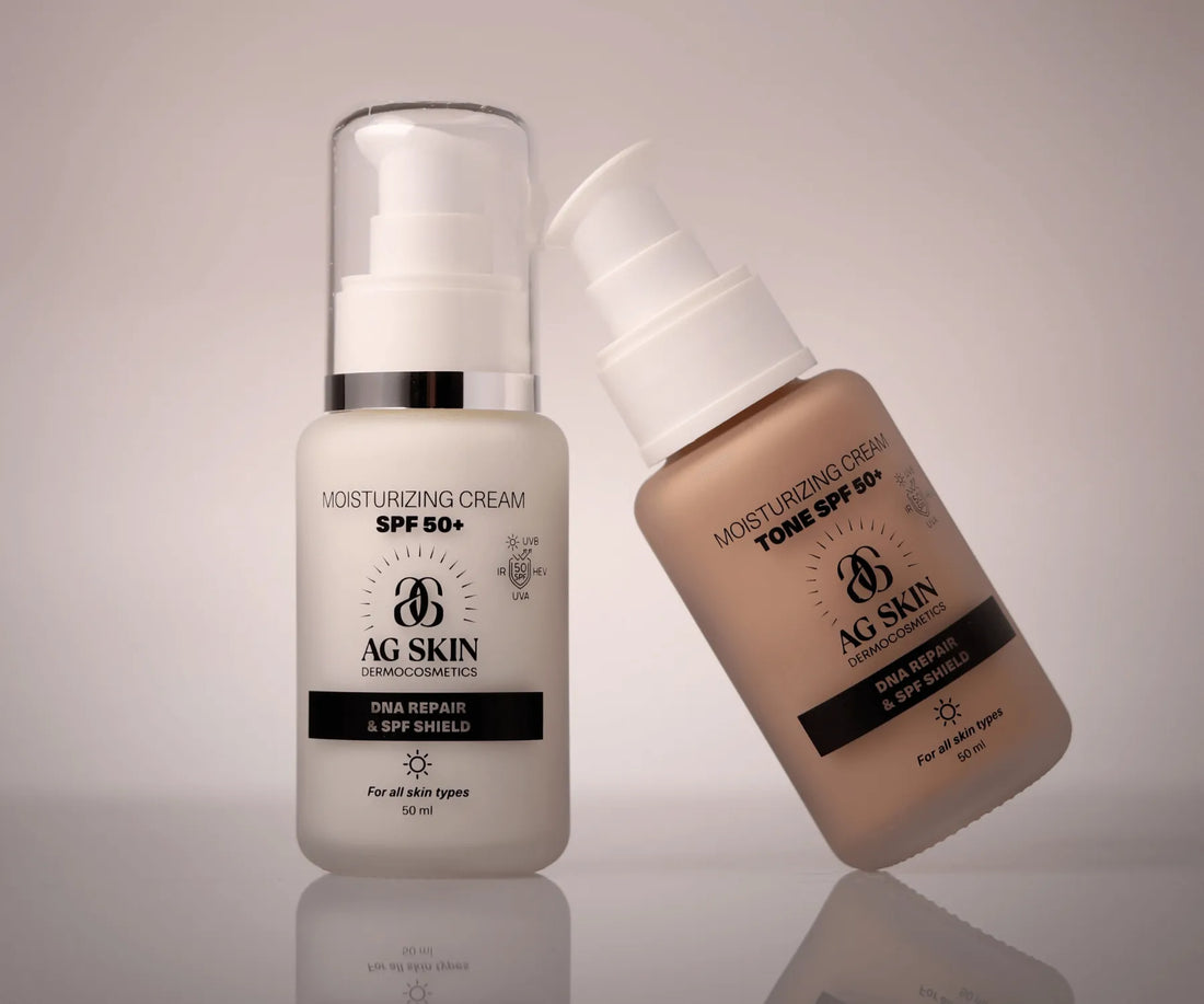 AG SKIN - MOISTURISING CREAM TONE SPF 50+