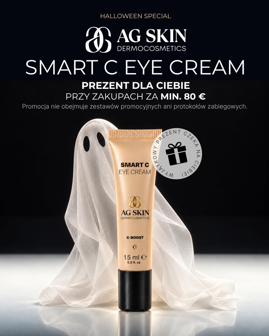 
Oferta na Halloween: SMART C Eye Cream w prezencie